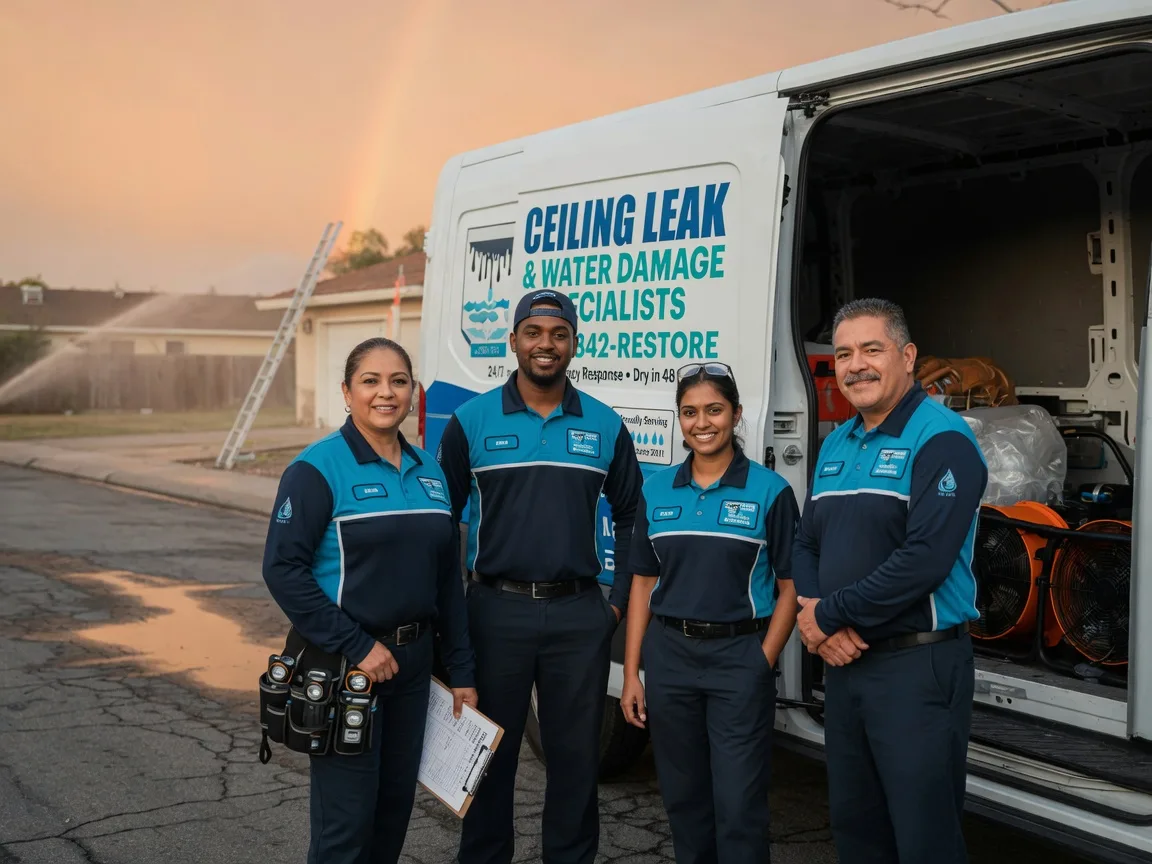 Ceiling Leak Cleanup company in Mirando City, TX